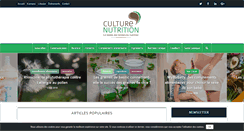 Desktop Screenshot of culture-nutrition.com